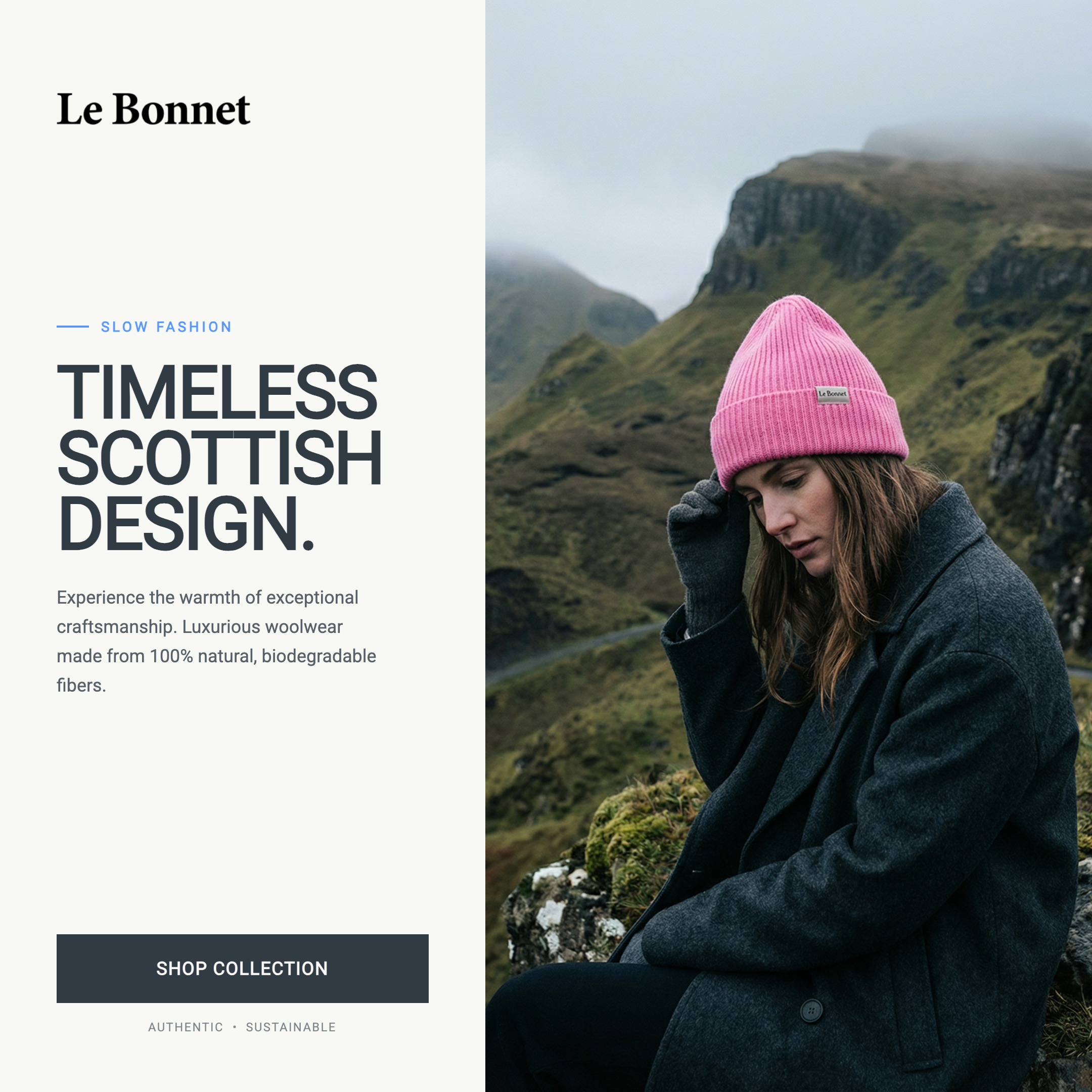 Carousel ad — outerwear collectie